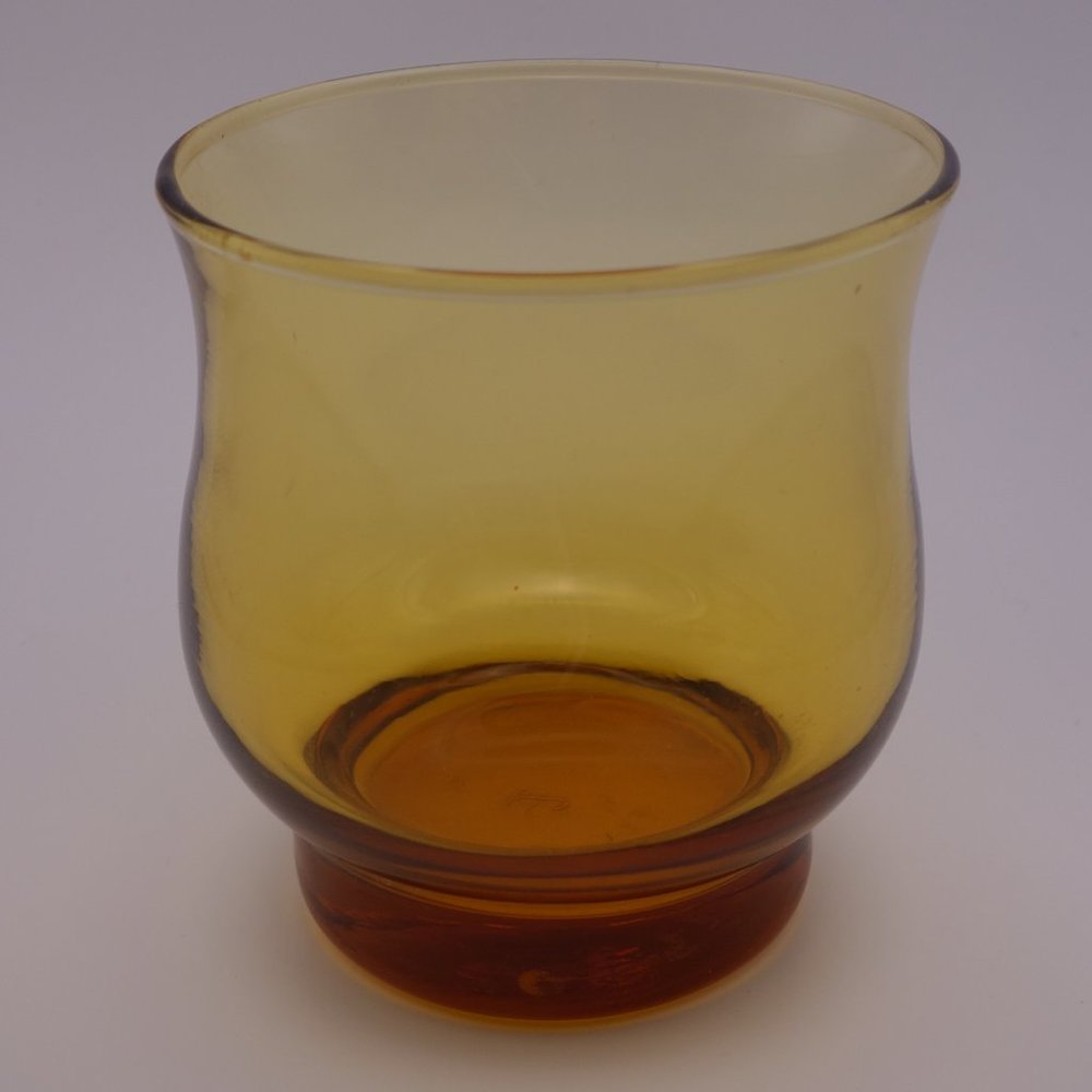 Libbey Glassware Amber Color Glass